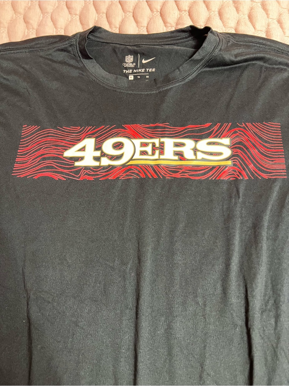 men’s nike 49ers dri fit shirt